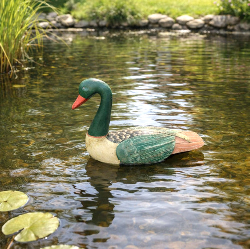 Grande ancienne canard - canard, bois