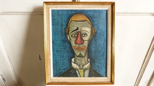Tableau bernard buffet clown - bernard,