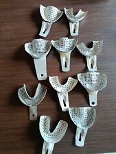 Steel Dental Imprint Trays, Dental Bite Recording Set 