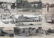 lot de 10 cartes postales