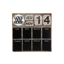 Mémo en Ardoise "Semainier"