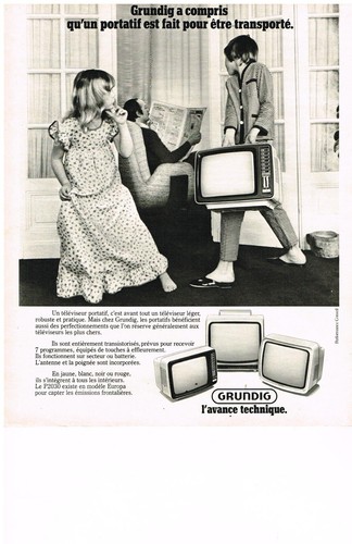 Publicite 1975 grundig - ,