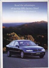 1997-98 HOLDEN VT COMMODORE 4p LPG Brochure ECOTEC V6 
