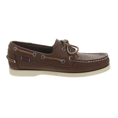 Sebago docksides cuir - docksides, en