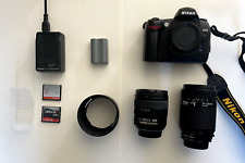 Nikon D70s + 2 zooms (70/210 28/70) + 2 cartes mem (16Go/1Go) + 2° bat.+ sacoche