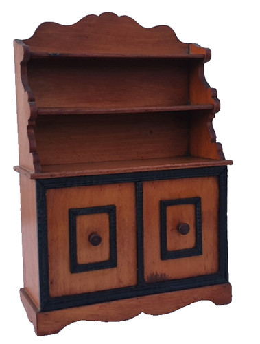 Meuble poupée ancien fin - poupée,