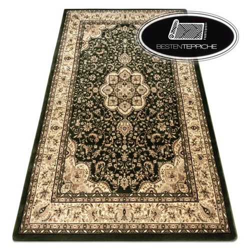 Tapis classique foncé vert - tapis,
