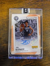 2025-26 Incoming Class Panini  /25 Auto Joan Beringer Timberwolves Rookie