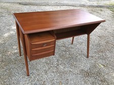 Bureau en teck par Gunnar Nielsen vintage 1960 Danemark