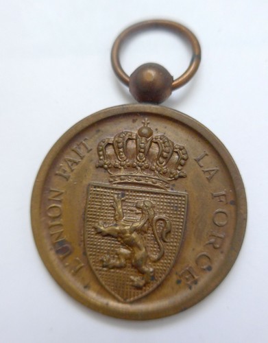 Belgium memorial medal - belgium, on