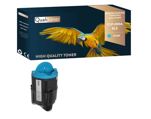 Toner samsung clp300a els cyan - toner,