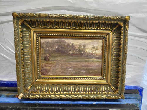 Huile sur panneau constant - sur,