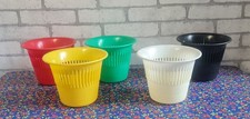 lot 5 cache pot plastique