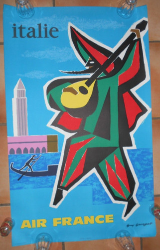 Affiche air france ancienne - air, france,