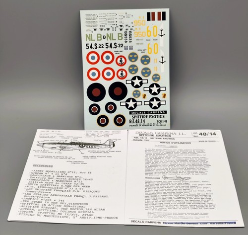 Decals carpena spitfire - carpena,