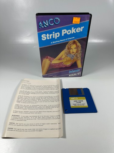Strip poker atari - st, complet