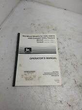 John Deere 60" & 72" Mid-Mount Mowers 42/43/4400 Utility Tractors OMM136072 I8