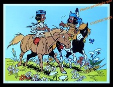 YAKARI indien à cheval petit tonnerre poney indienne AFFICHE chambre pour enfant