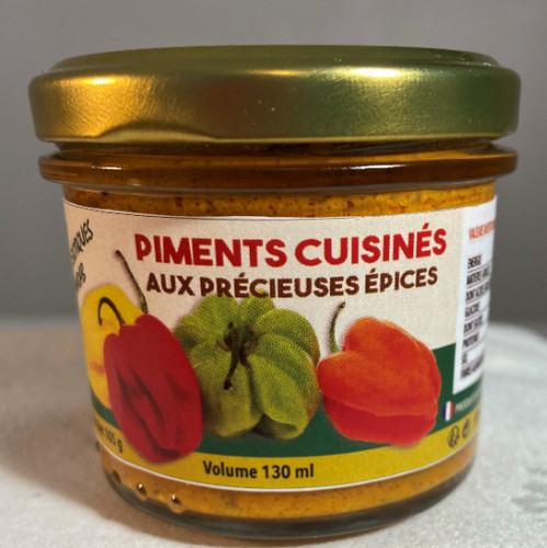 Piments cuisinés aux - piments,