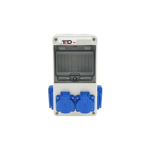 055 coffret chantier 4x250v - coffret,