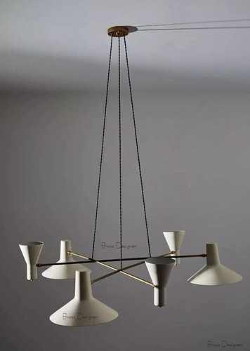 Ancien lustre spoutnik italien - lustre,