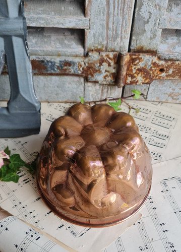 Ancien moule gateau cuivre - moule,
