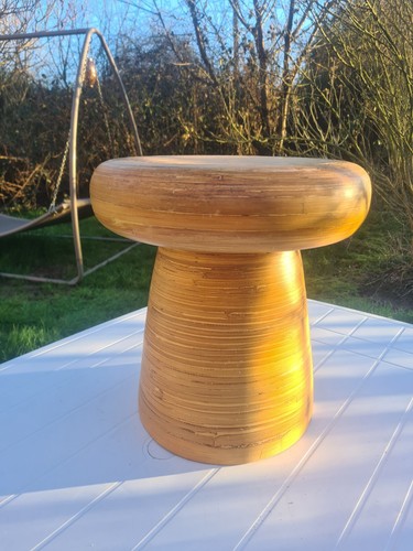 Tabouret champignons vintage