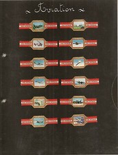 24 BAGUES DE CIGARE - AVIATION