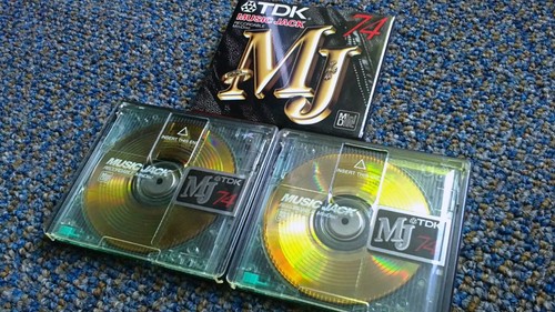 Minidisc tdk music jack - minidisc,