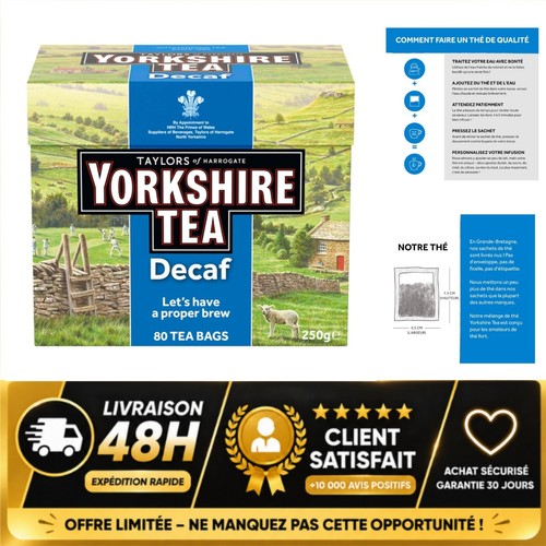 Yorkshire tea thé noir - yorkshire,