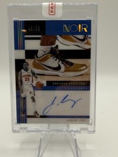 2024-25 Panini Noir Sneaker Spotlight Signature Jaden Ivey /99