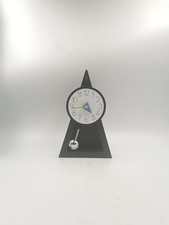 Vintage 80's DLG Memphis Postmodern Design Swing Pyramid Clock
