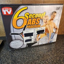Savvier 6 Second Abs Program Ab Exerciser Kit As Seen On TV w/ DVD Diet Plan