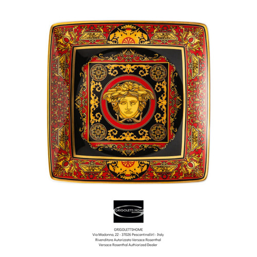 Versace rosenthal medusa rouge - rosenthal,