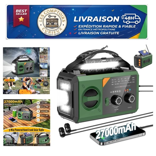 Radio urgence manivelle - radio,