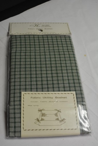Fabric folding basket utility - ,