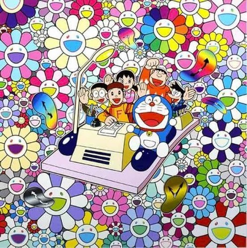 Sérigraphie takashi murakami - sérigraphie,