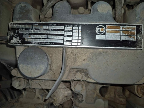 Deutz diesel model f3e 1011f - model,