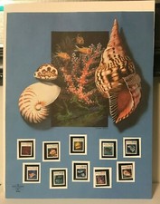 Marine Life of Palau Stamps 