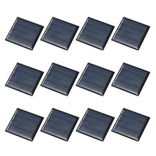 12Pcs Panneaux Solaires 1.5V
