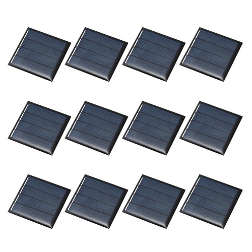 12pcs panneaux solaires 5v - panneaux,