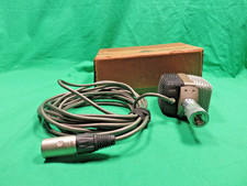 Siemens (Milano) AKG D12 Dynamic Microphone - 1950s 60 Ohm Version Works good