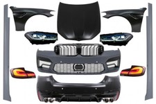 Kit carrosserie Capot pour BMW 5 F10 10-17 Conversion en G30 LCI M5 Design Ailes