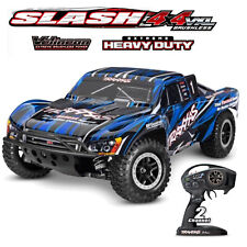 Traxxas TRX68386-4-BLUE Slash 4x4 VXL Clipless Bleu 1/10 RTR Brushless HD SC