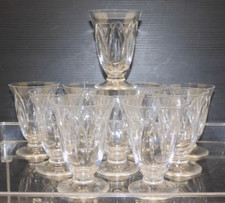 -10 VERRES CRISTAL DAUM  CIRCA