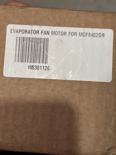 Evaporator fan motor - fan,