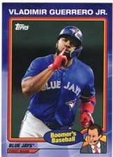 2024 Topps x Chris Berman #79 Vladimir Guerrero Boomer's Baseball Blue Jays