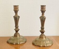 Paire De Bougeoirs Flambeau