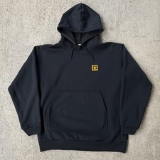 Guy Cotten Arctic Polartec Hoodie Sweatshirt Pullover Outdoors Black Size Medium