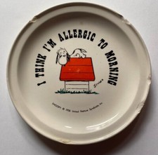 Assiette vintage Peanuts